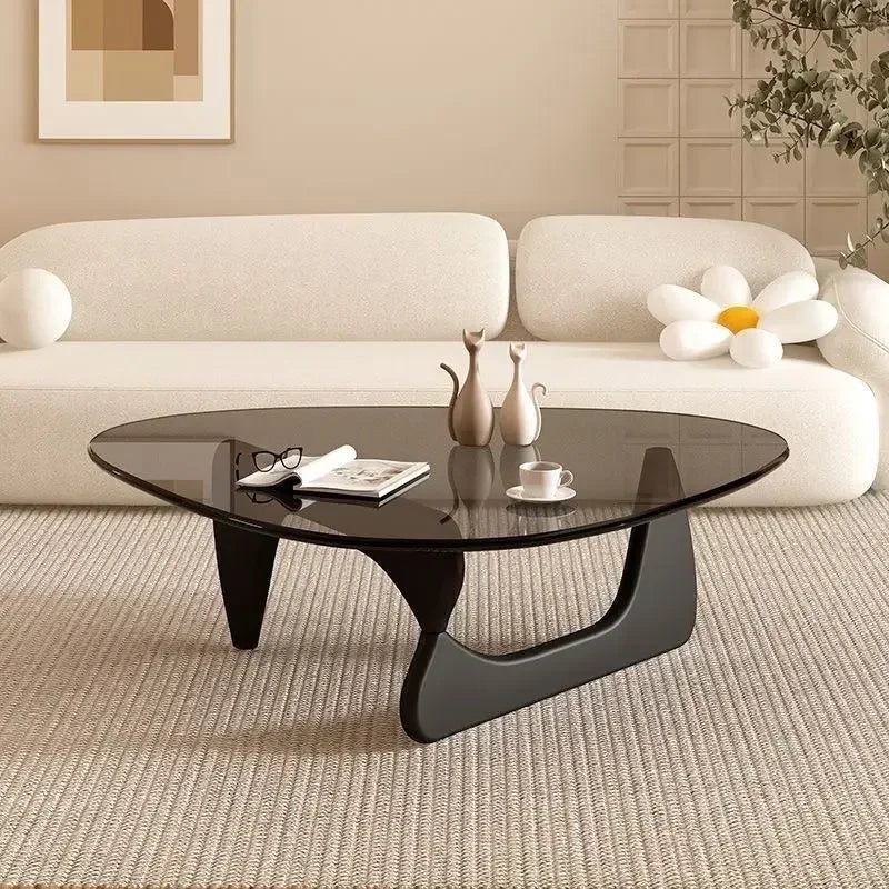 Nordic Minimalist Transparent Coffee Table