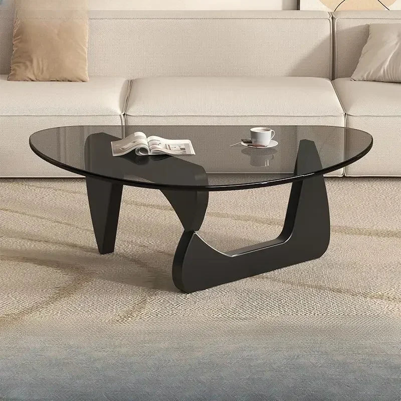 Nordic Minimalist Transparent Coffee Table