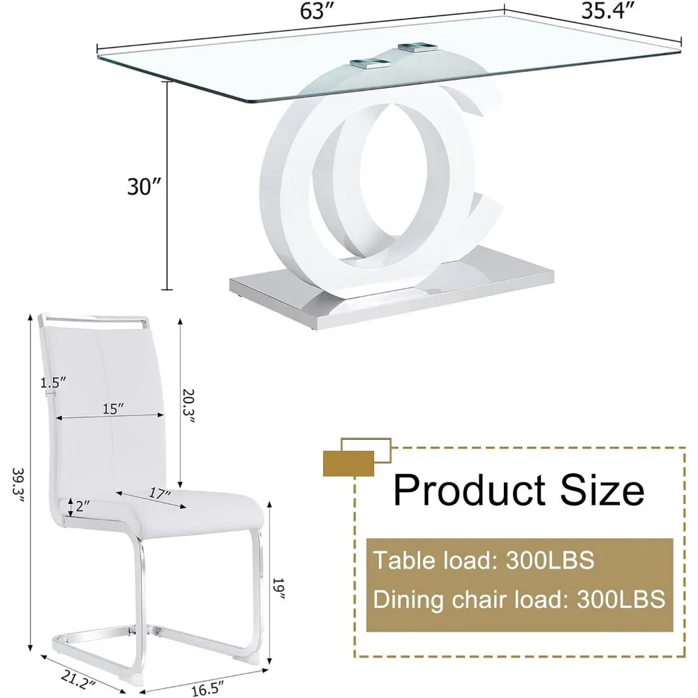 Glass Dining Table